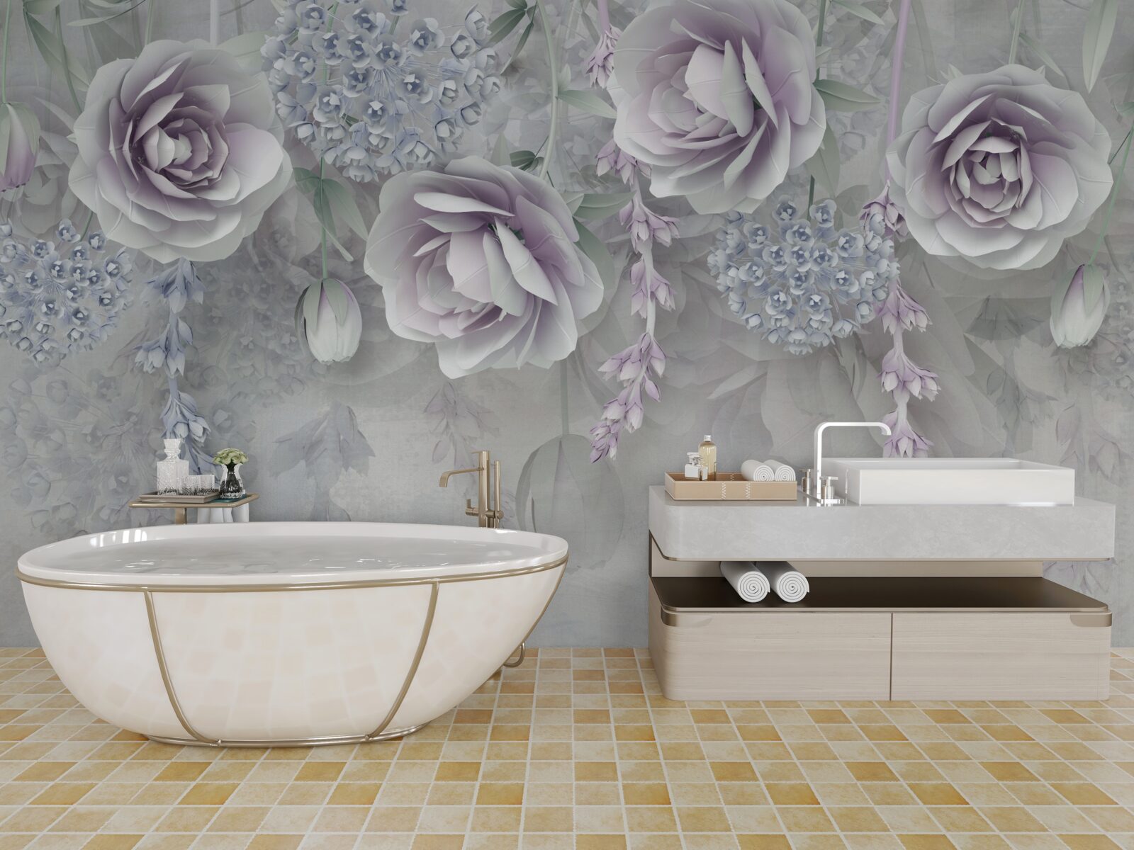 Fototapeta svetlé ruže na pozadí