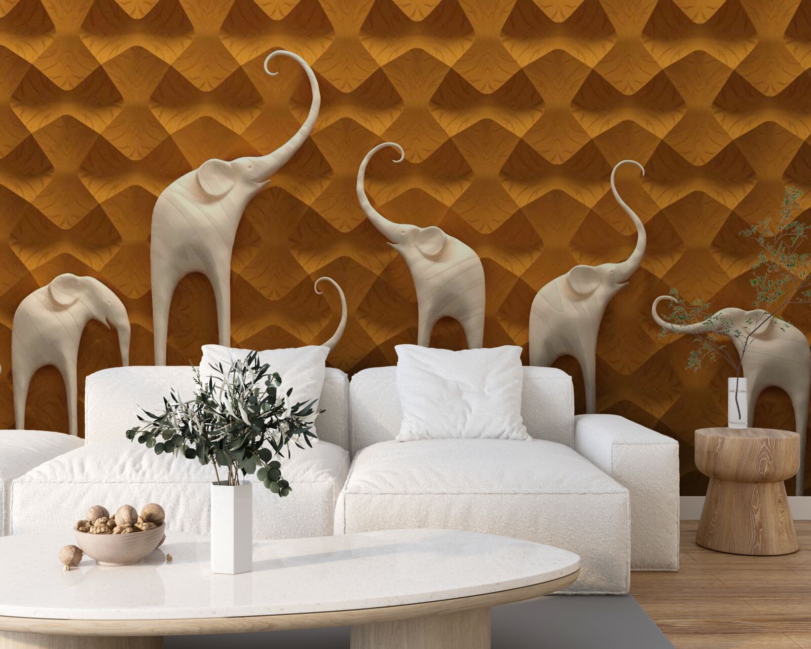 Fototapeta vysoké a pôvabné slané a abstraktné umenie