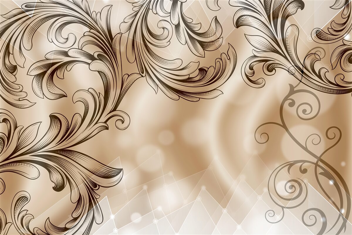 Fototapeta rastliny sú predlaminované na pevnom podklade