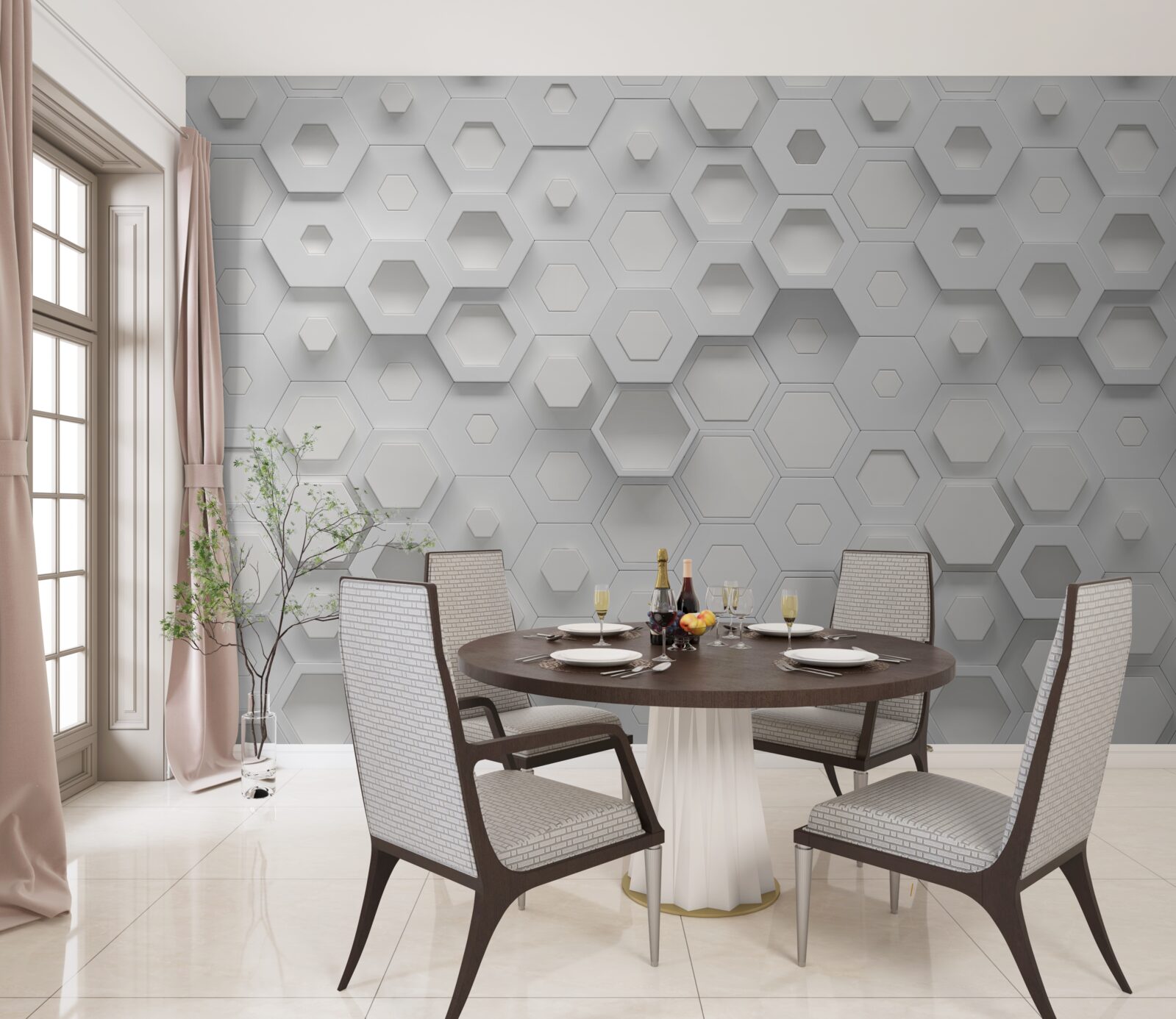 Fototapeta voštinová abstrakcia