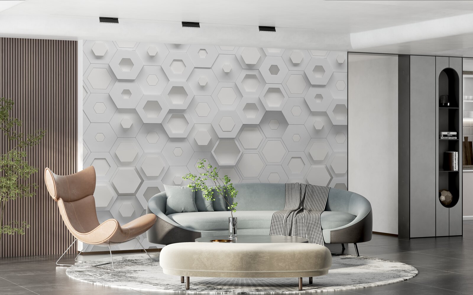 Fototapeta voštinová abstrakcia