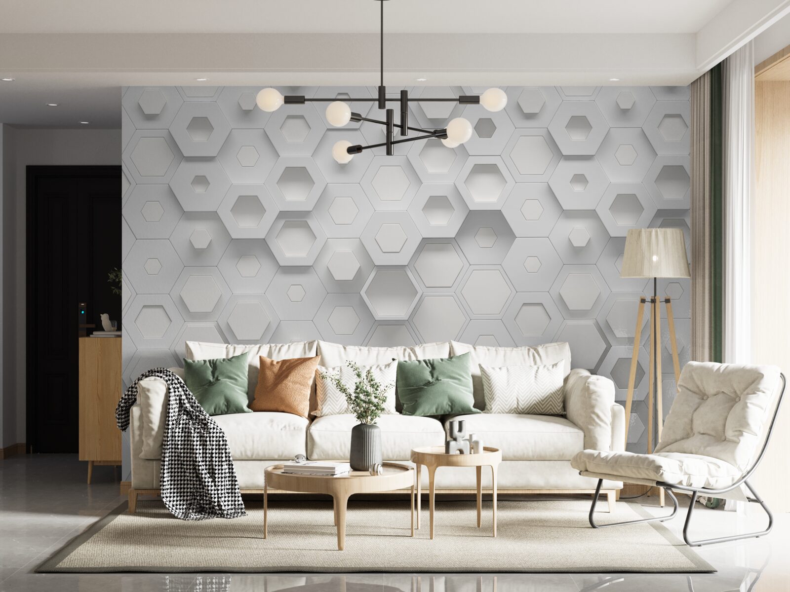 Fototapeta voštinová abstrakcia