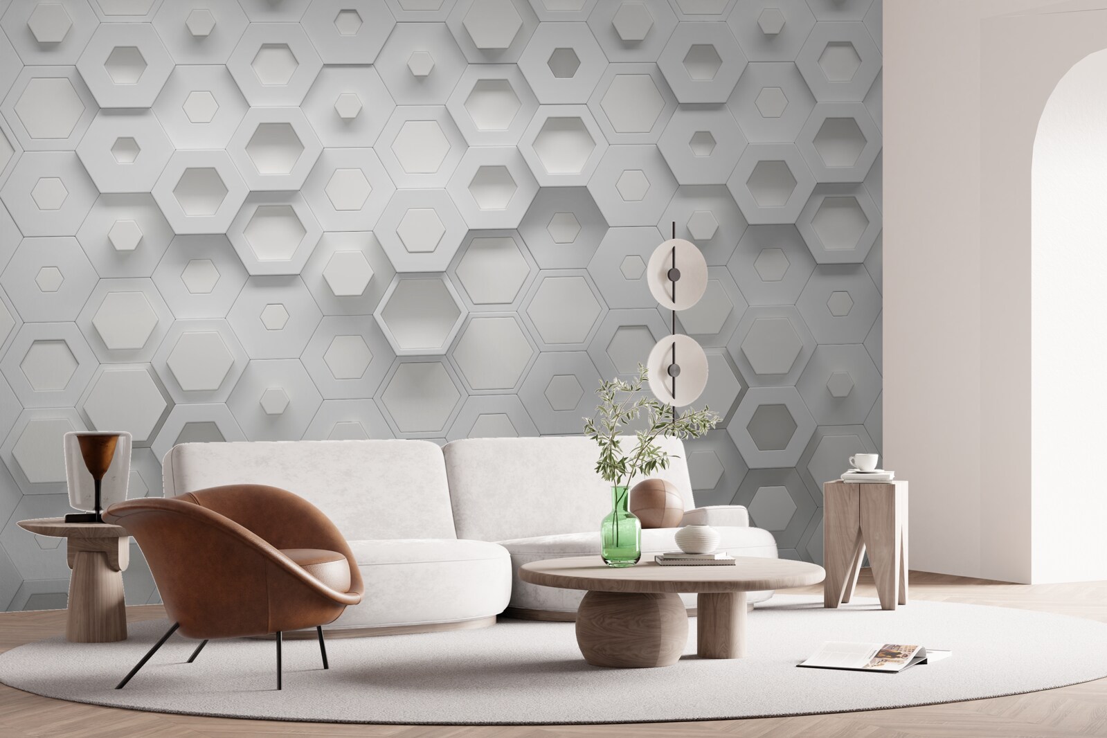 Fototapeta voštinová abstrakcia