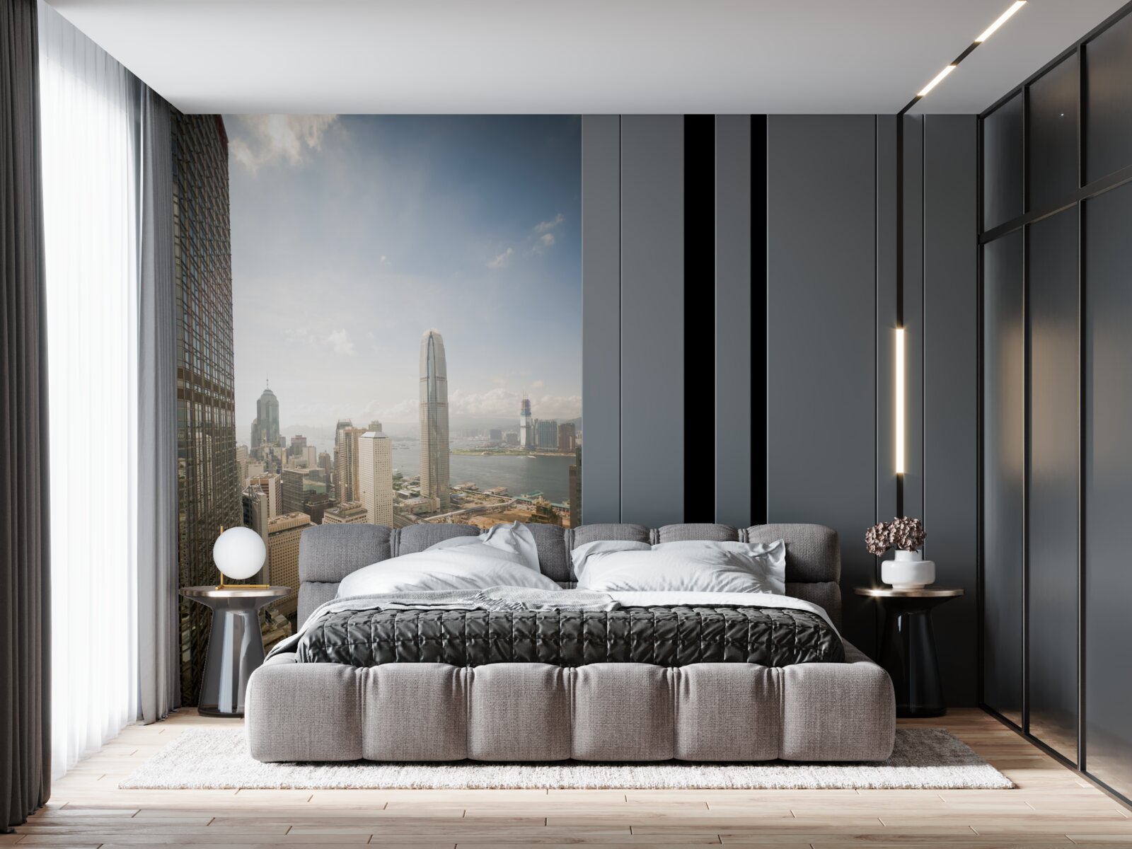 Fototapeta nádherný pohľad na moderné mesto