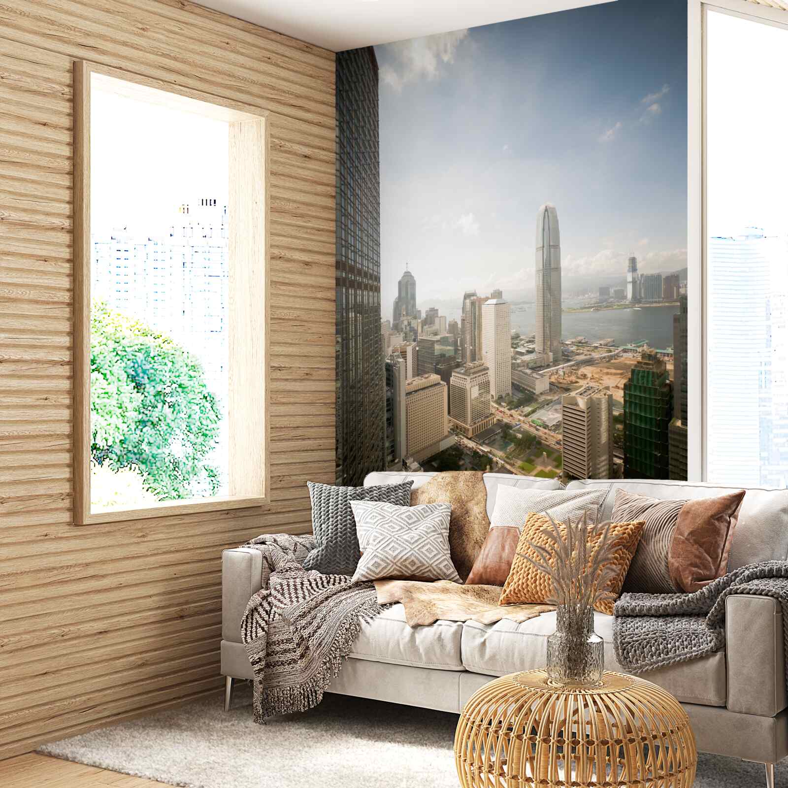 Fototapeta nádherný pohľad na moderné mesto