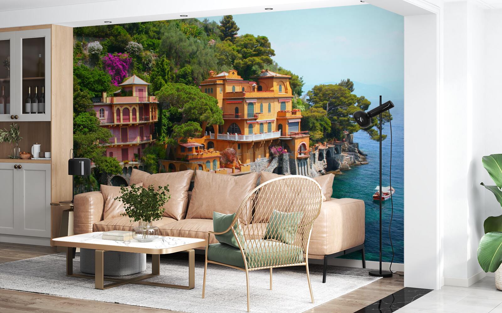 Fototapeta tropické nábrežné sídla