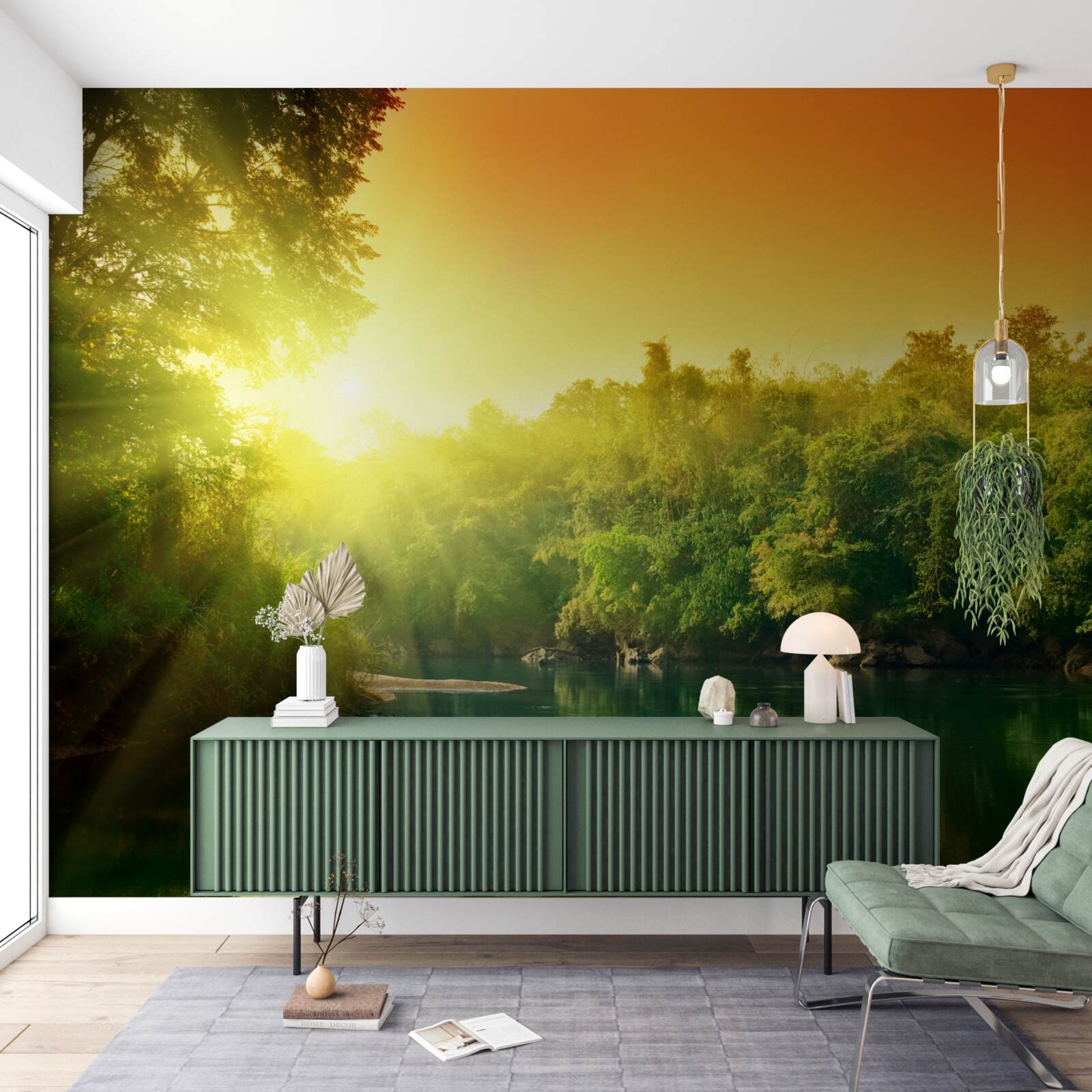 Fototapeta jasné svetlo nad pokojom a tichom