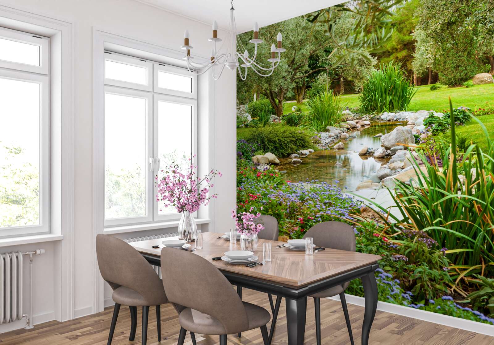 Fototapeta pokojný potok na Smaragdovej Lúke