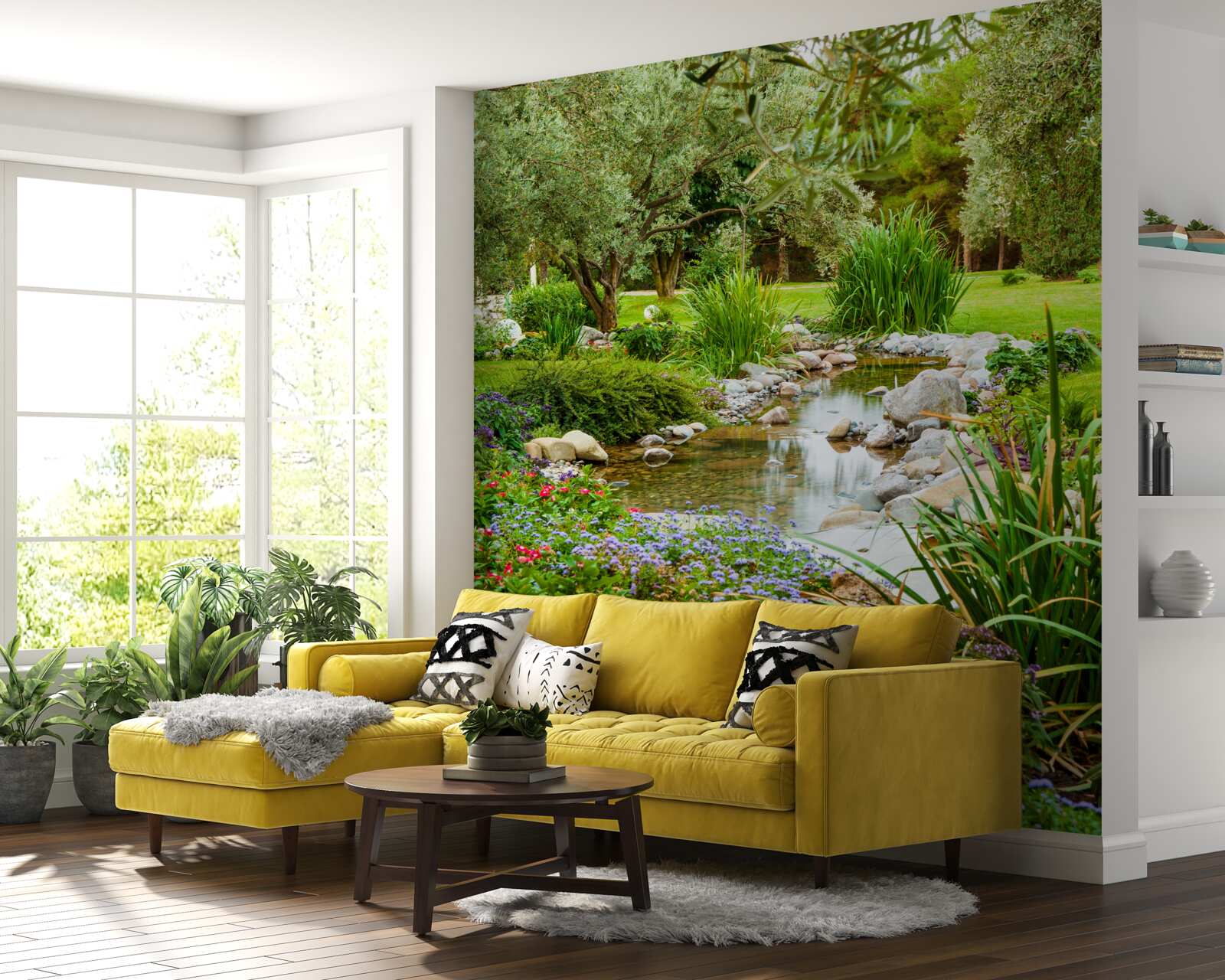 Fototapeta pokojný potok na Smaragdovej Lúke