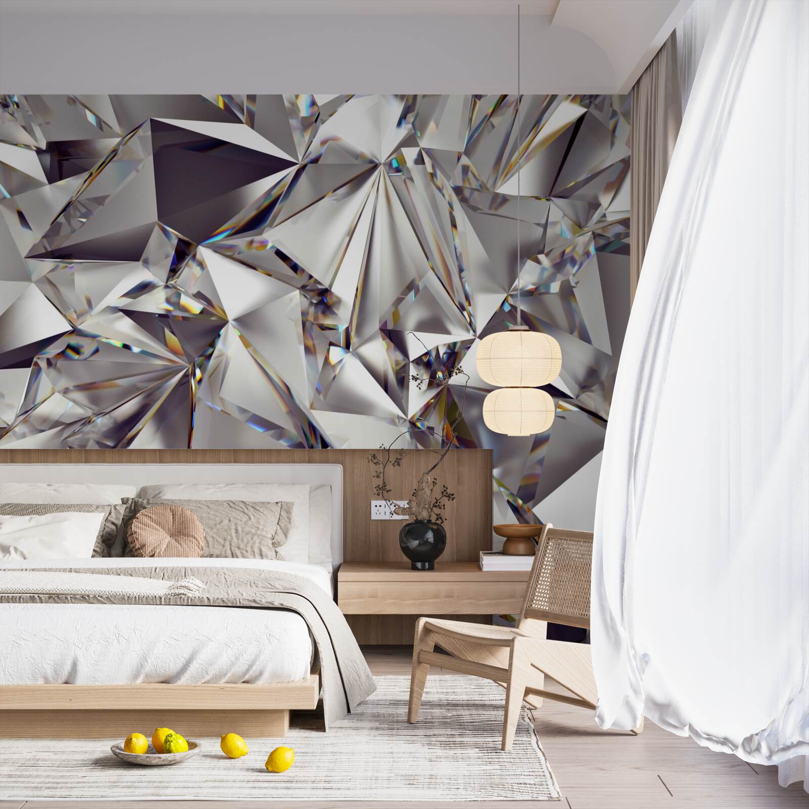 Fototapeta abstrakcia geometrických útvarov