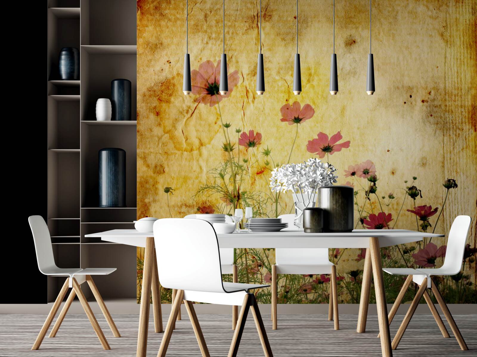 Fototapeta lúka posieta maková