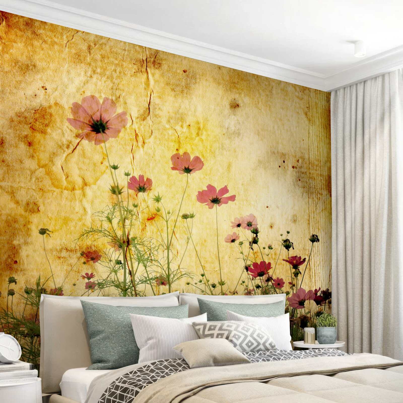 Fototapeta lúka posieta maková