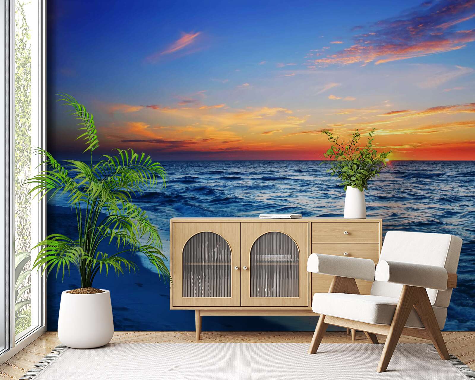 Fototapeta kolabujúce slnko a slnečné dni