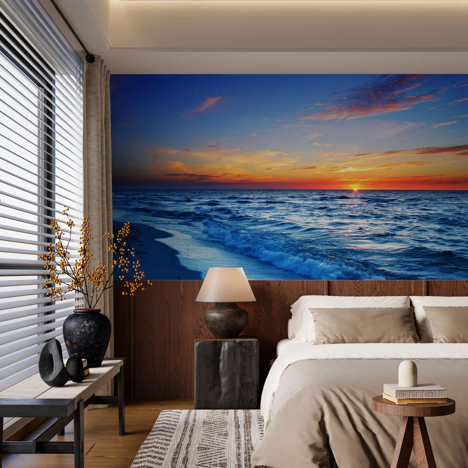 Fototapeta kolabujúce slnko a slnečné dni