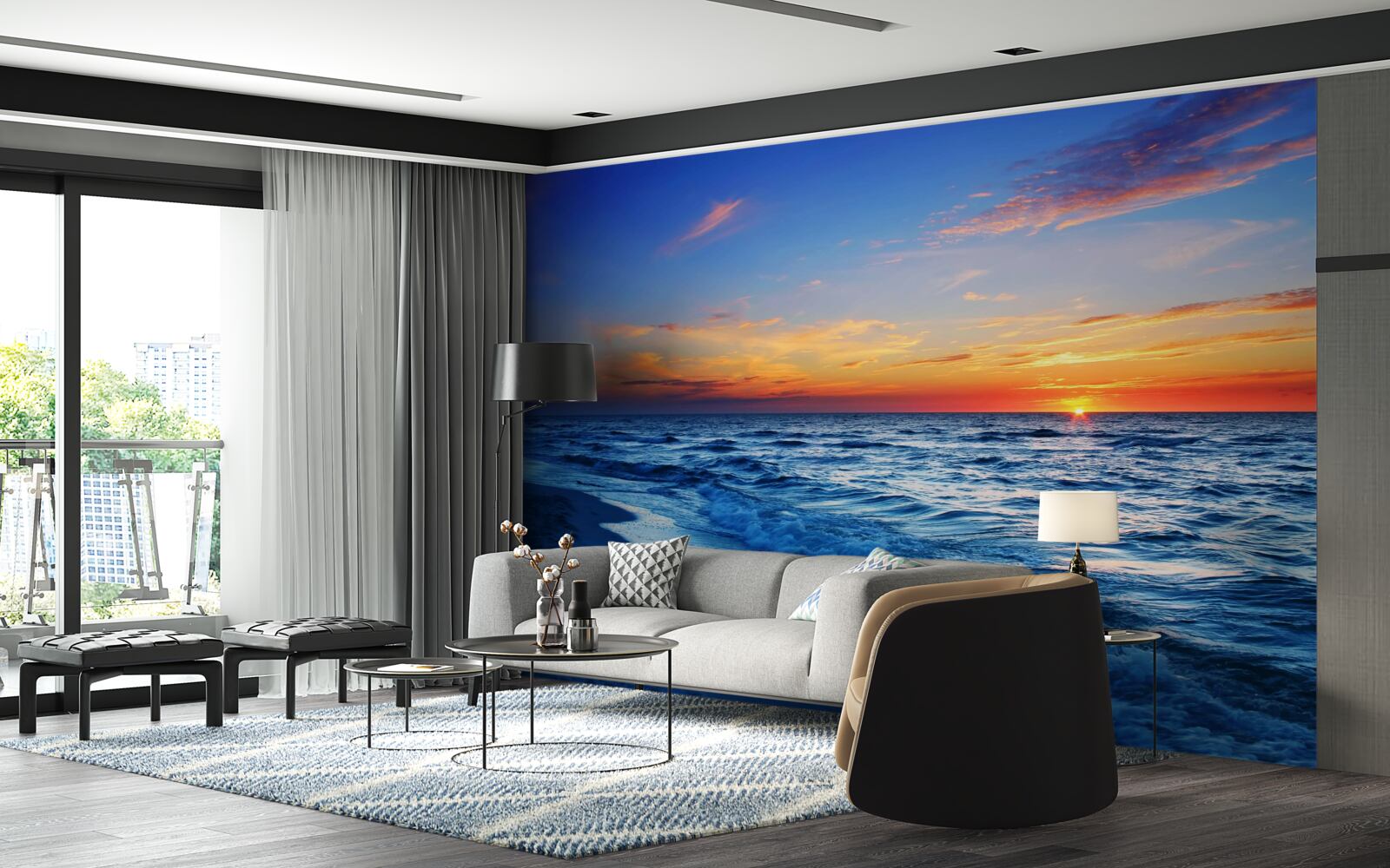 Fototapeta kolabujúce slnko a slnečné dni