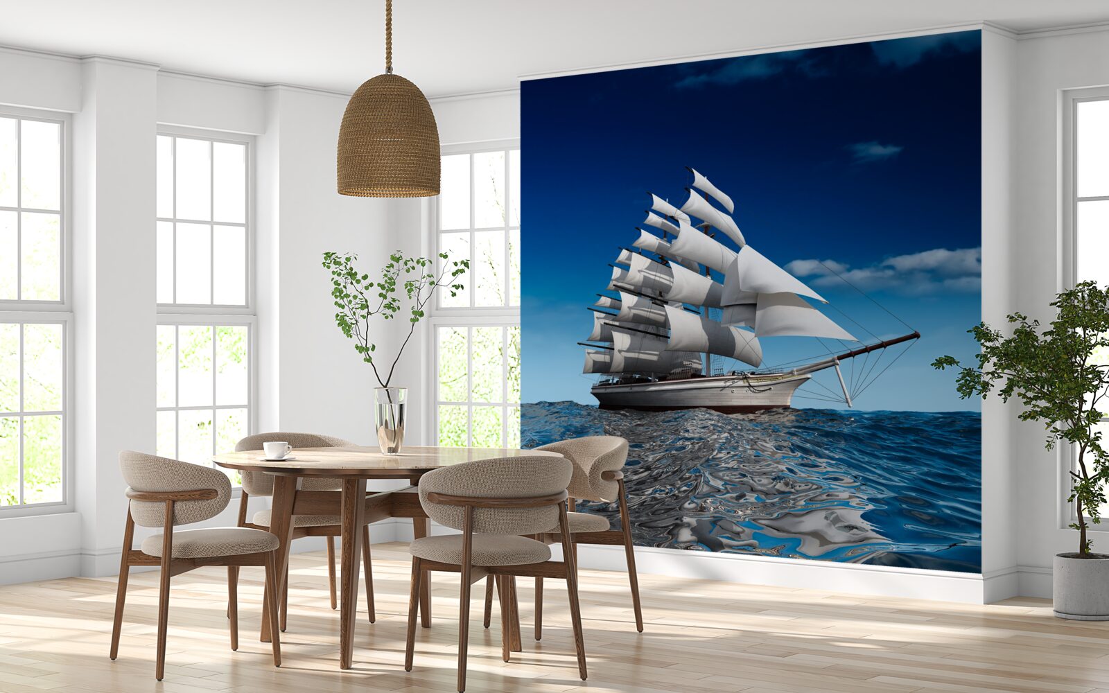 Fototapeta ľahnúť si na pokojnú vodu