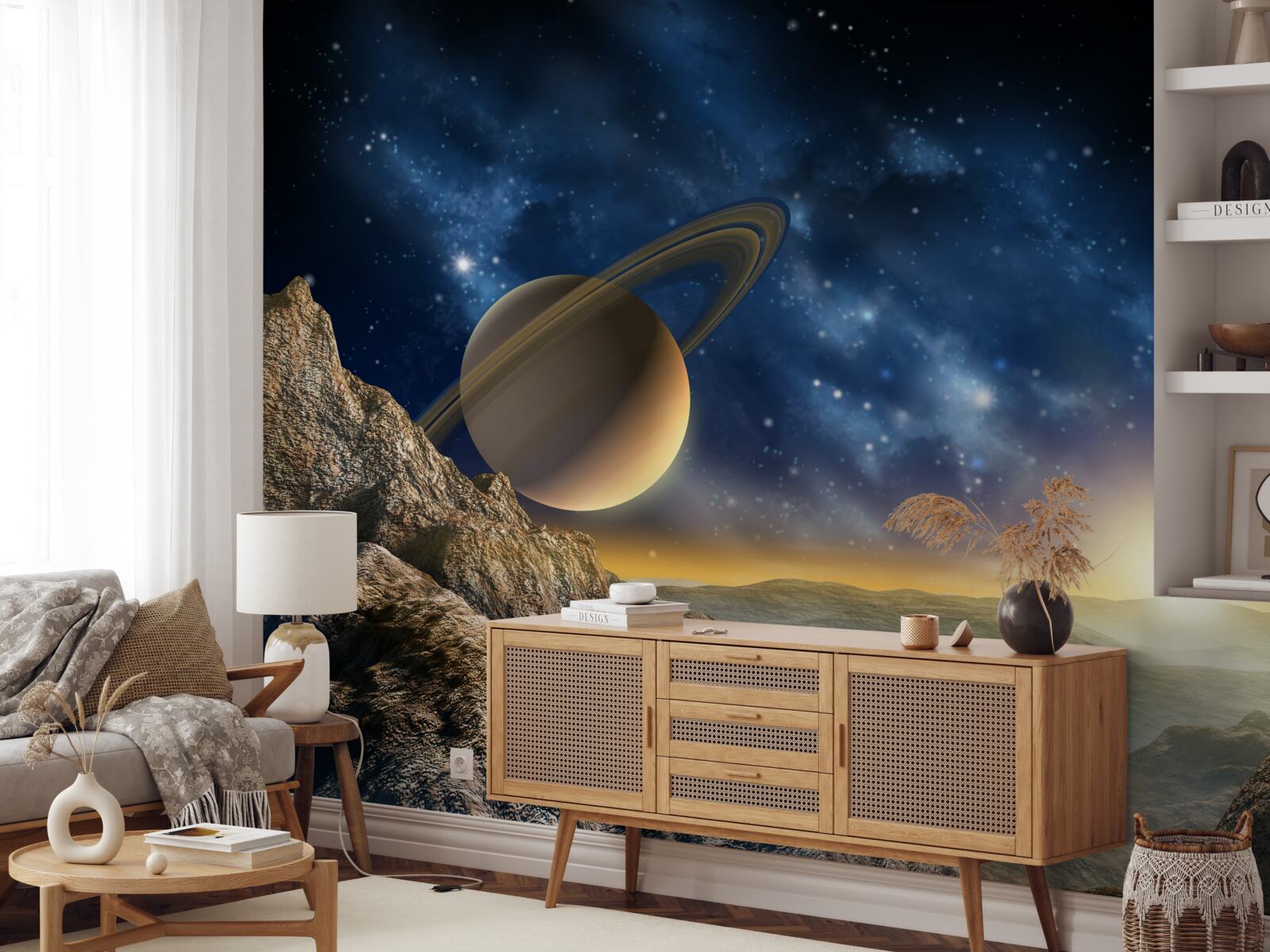 Fototapeta abstrakcie majú planetárne motívy