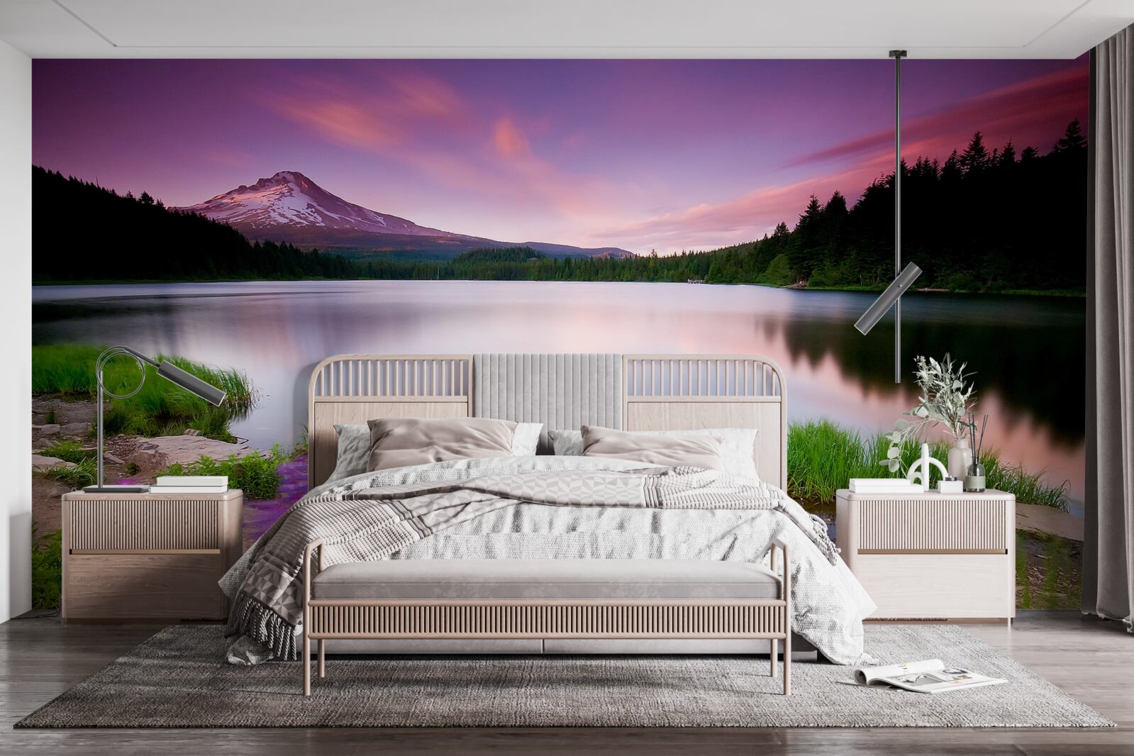 Fototapeta večerná sviežosť v Alpách