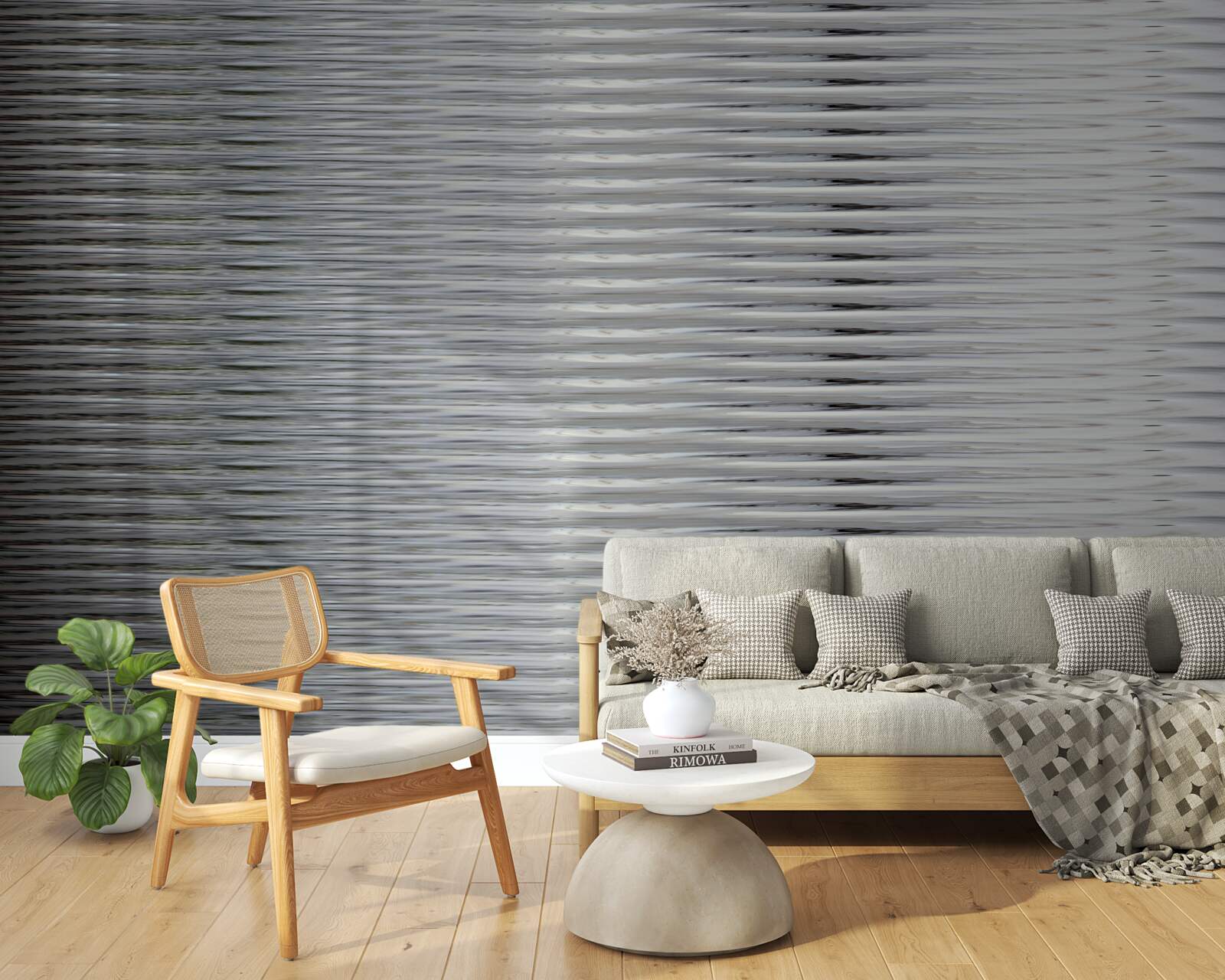 Fototapeta gradient vodorovných pruhov