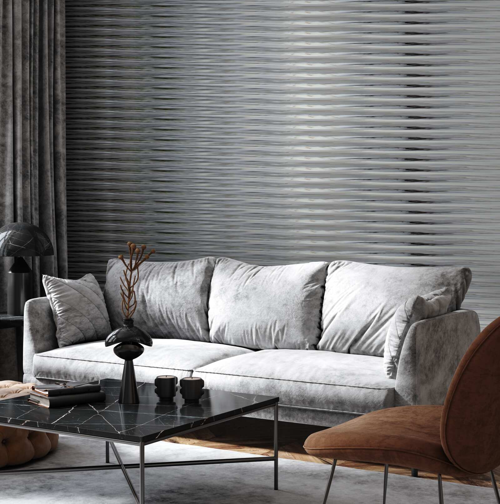 Fototapeta gradient vodorovných pruhov