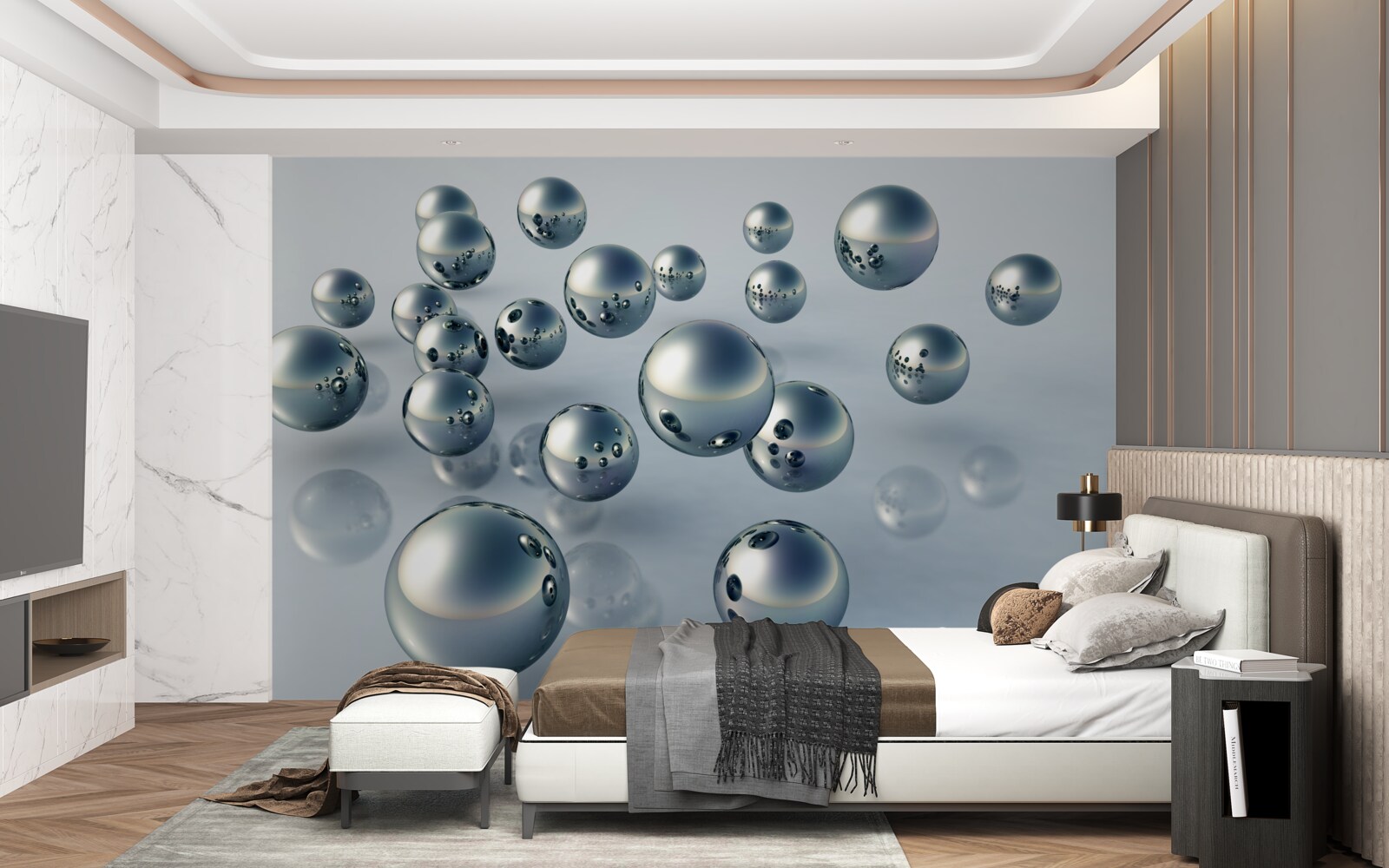 Fototapeta V je hnusne lietajúce hrudky