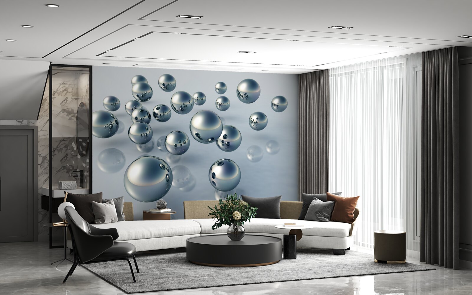 Fototapeta V je hnusne lietajúce hrudky