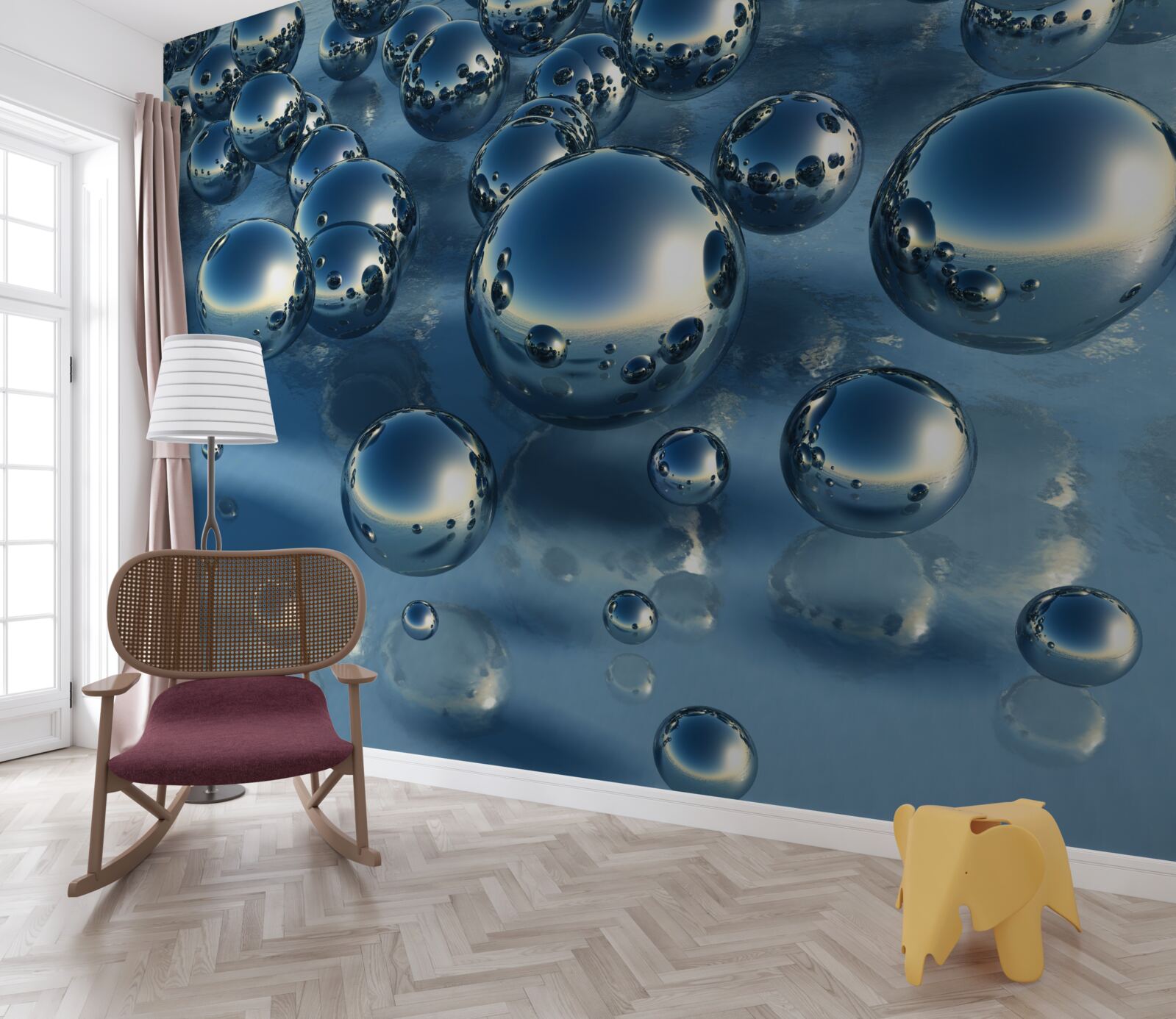 Fototapeta abstrakcie veľkorozmerných diel