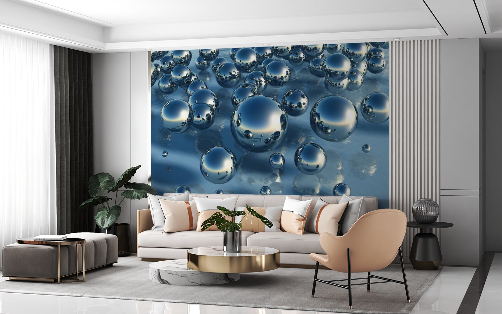 Fototapeta abstrakcie veľkorozmerných diel