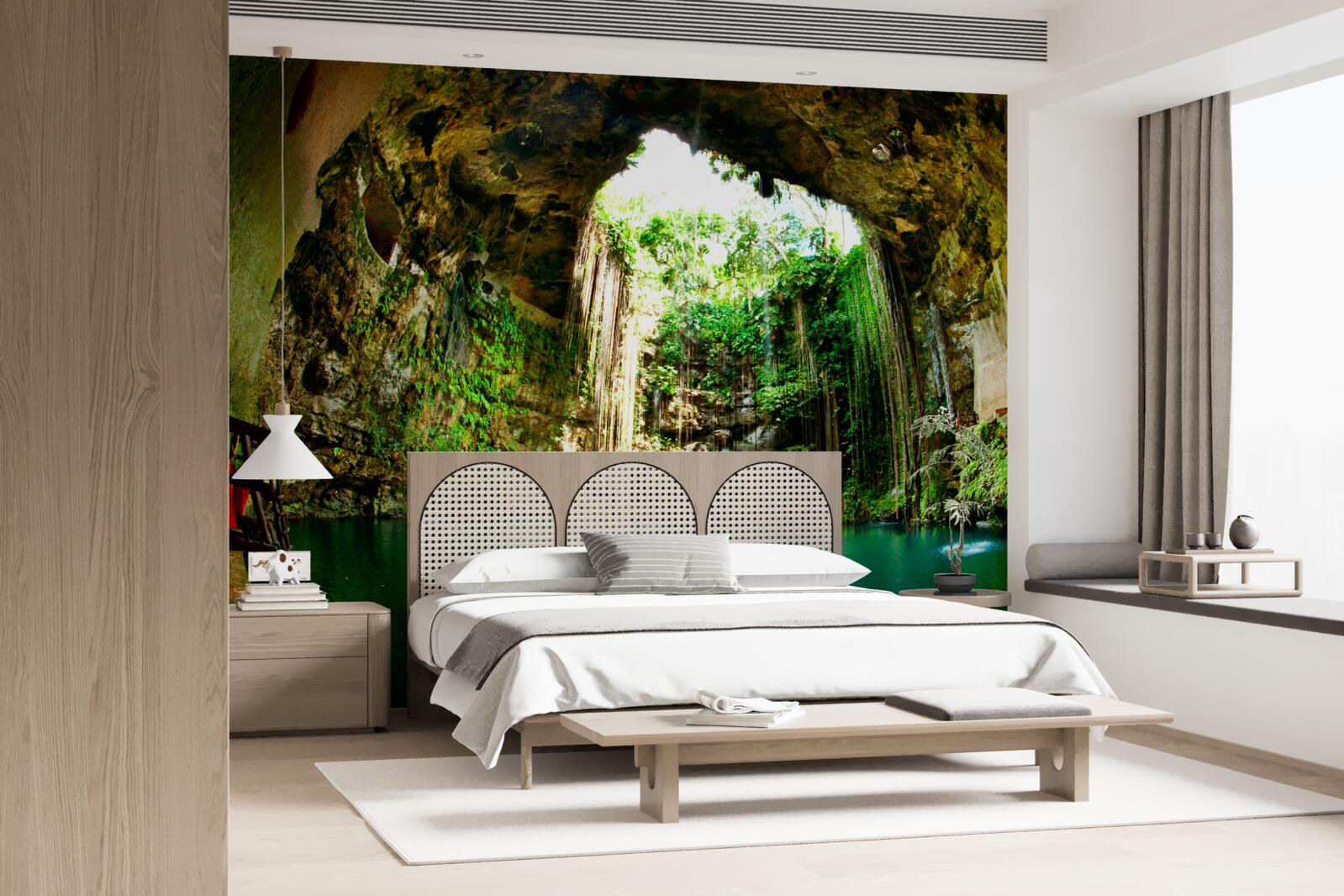 Fototapeta dažďová voda v horskej jaskyni