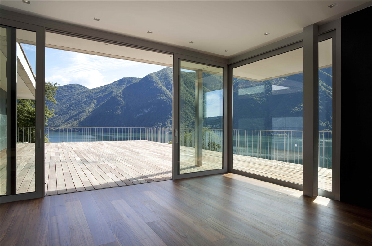 Fototapeta nádherný panoramatický výhľad z terasy