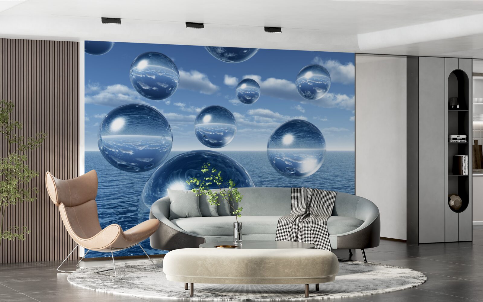 Fototapeta kvapky vody stekajú do mora