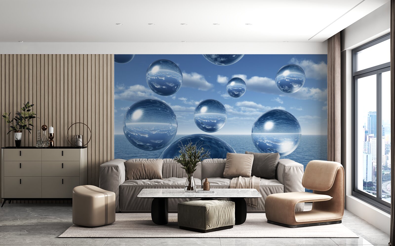 Fototapeta kvapky vody stekajú do mora