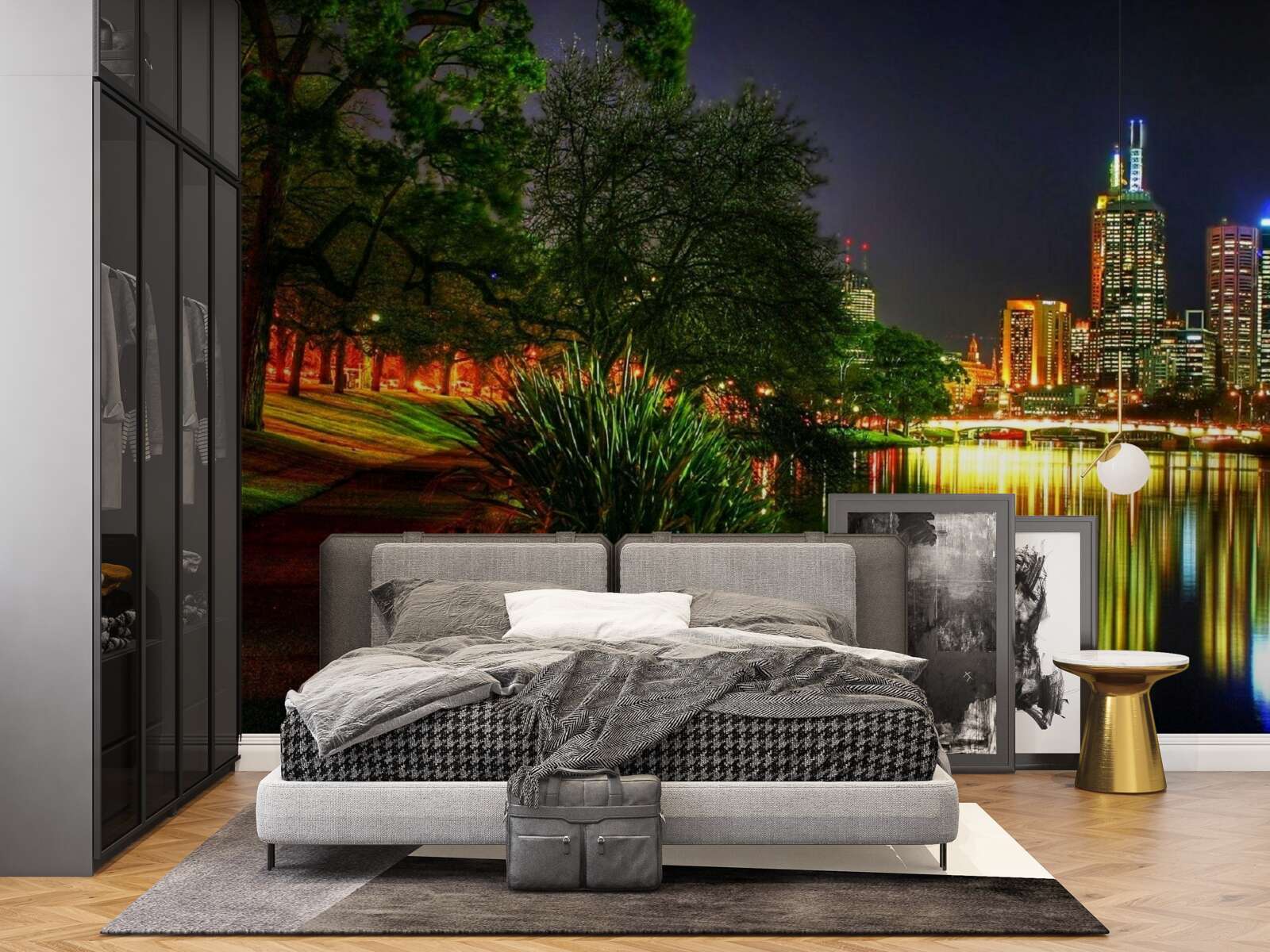 Fototapeta večer opustené nábrežie