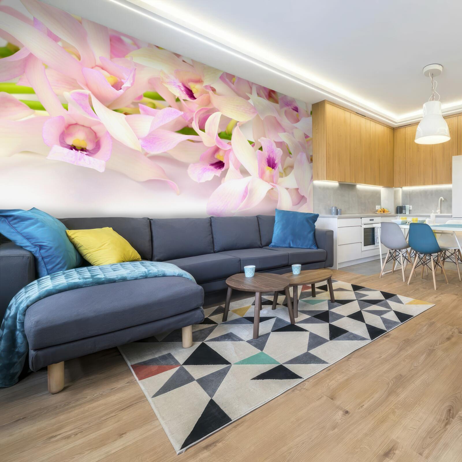 Fototapeta jemné ružové puky kvetov