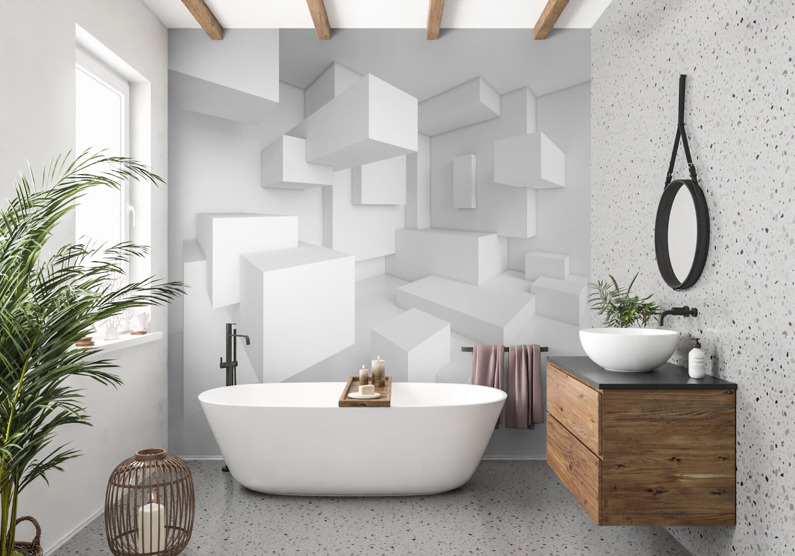 Fototapeta podanie lietajúcich obdĺžnikov