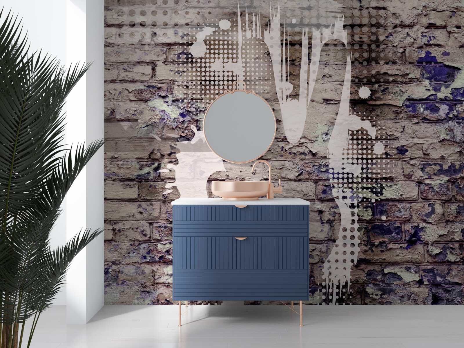 Fototapeta tieň ruky na stene