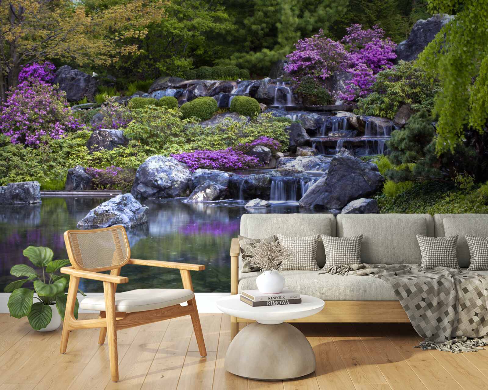 Fototapeta pokojný tok vody