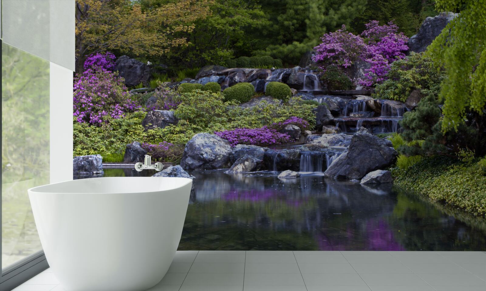 Fototapeta pokojný tok vody