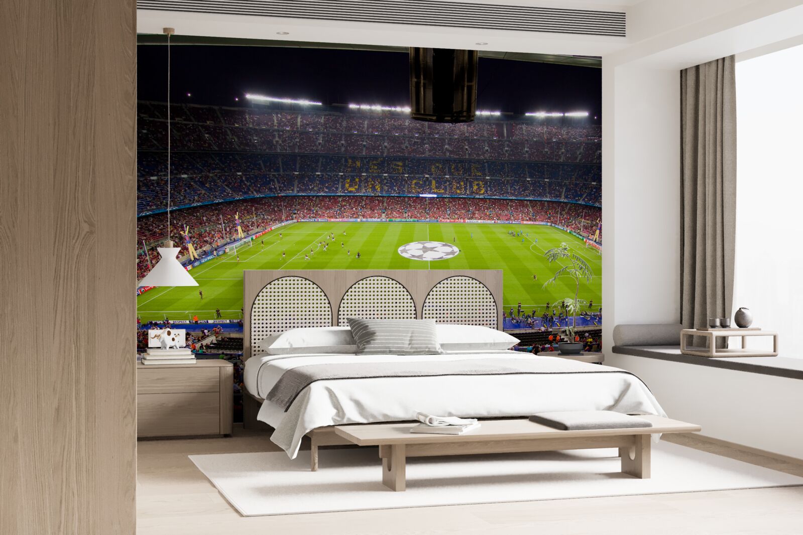 Fototapeta futbalové ihrisko s divákmi