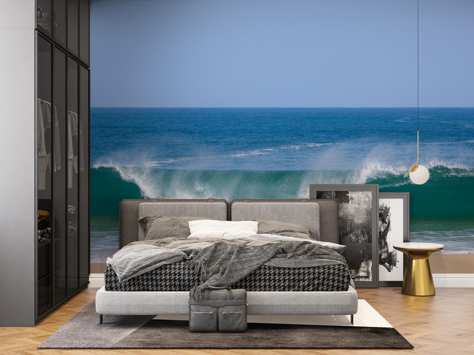 Fototapeta veľké oceánske vlny pri pobreží