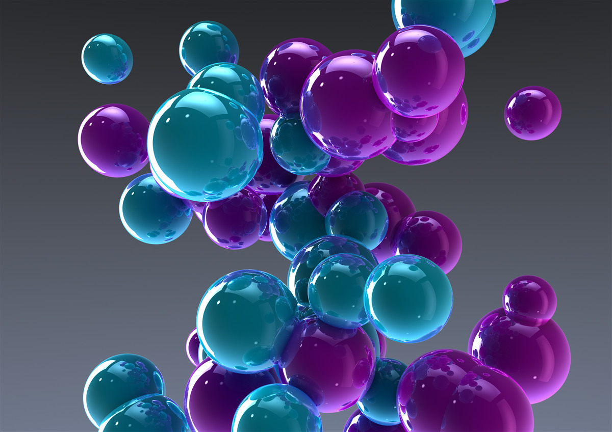 Fototapeta kvapky vodyprezentované zblízka