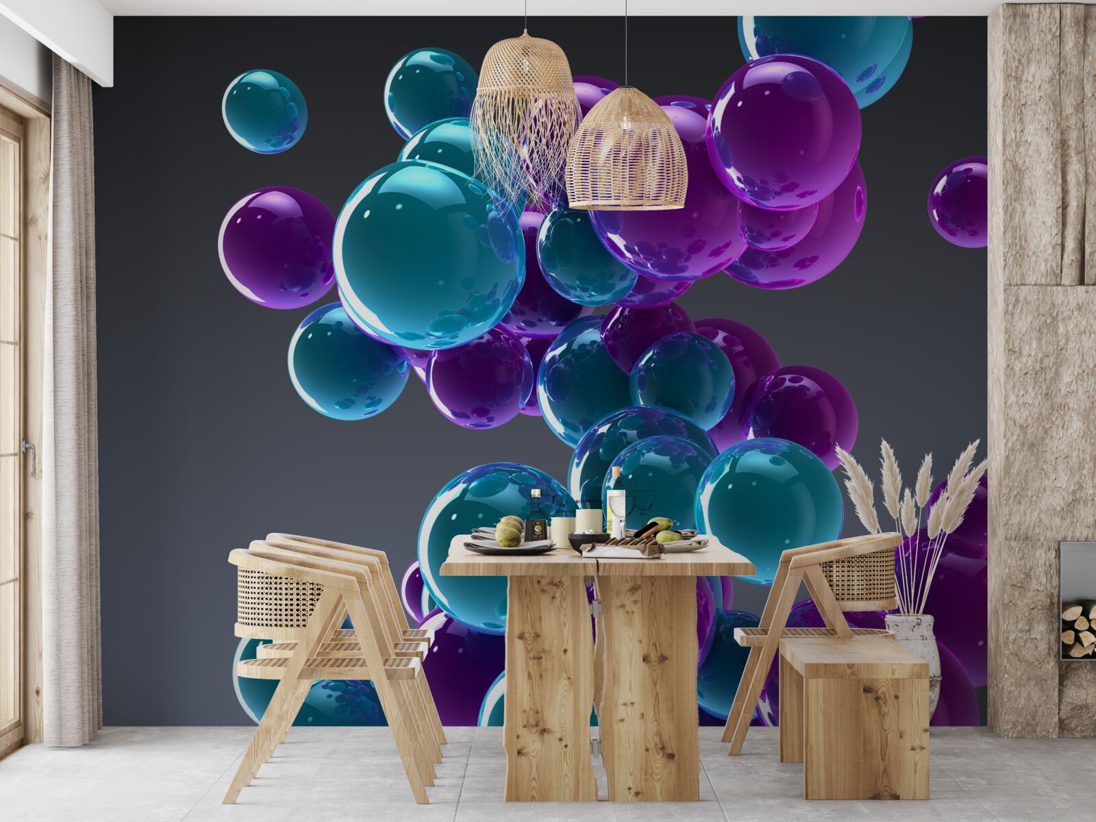 Fototapeta kvapky vodyprezentované zblízka