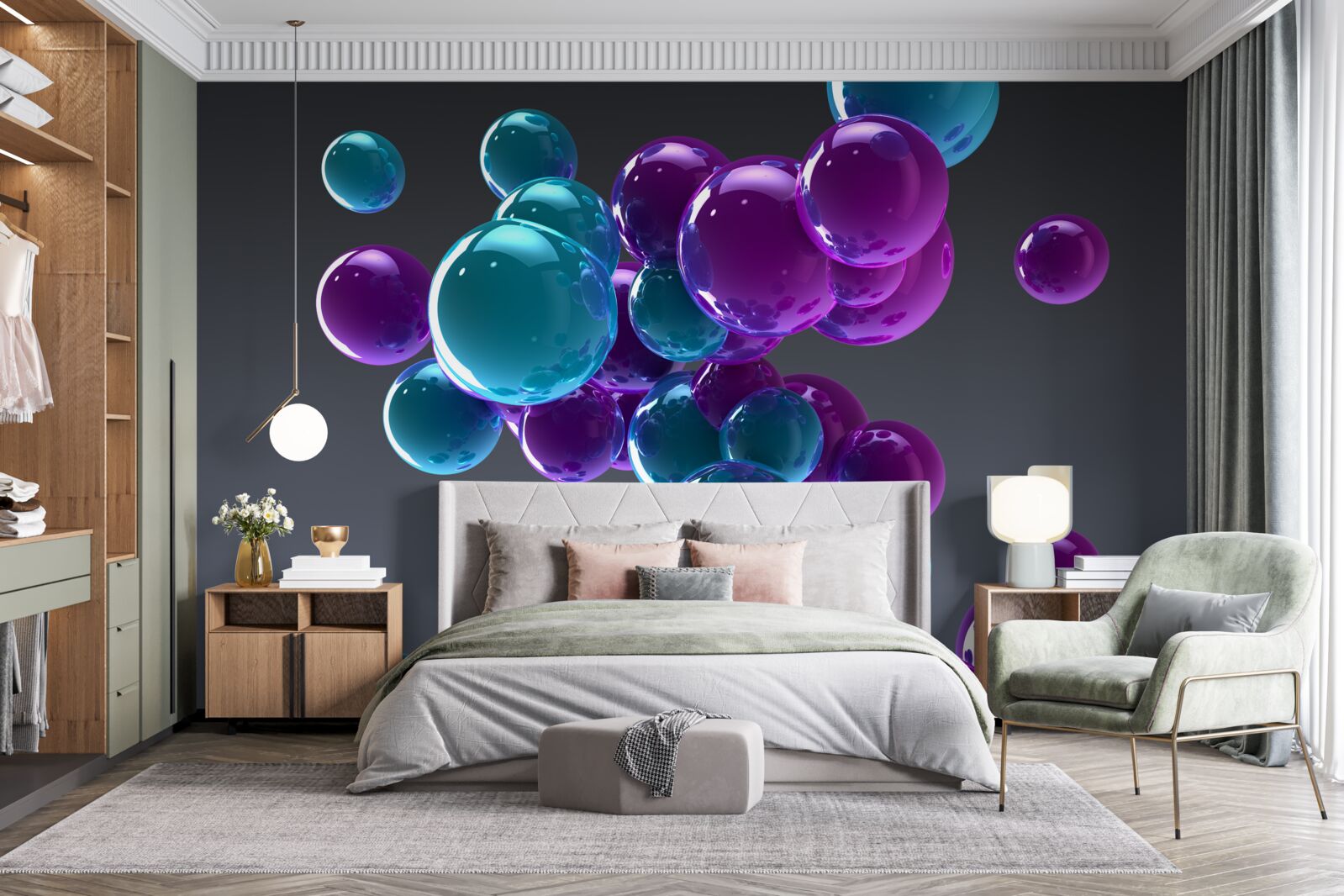 Fototapeta kvapky vodyprezentované zblízka