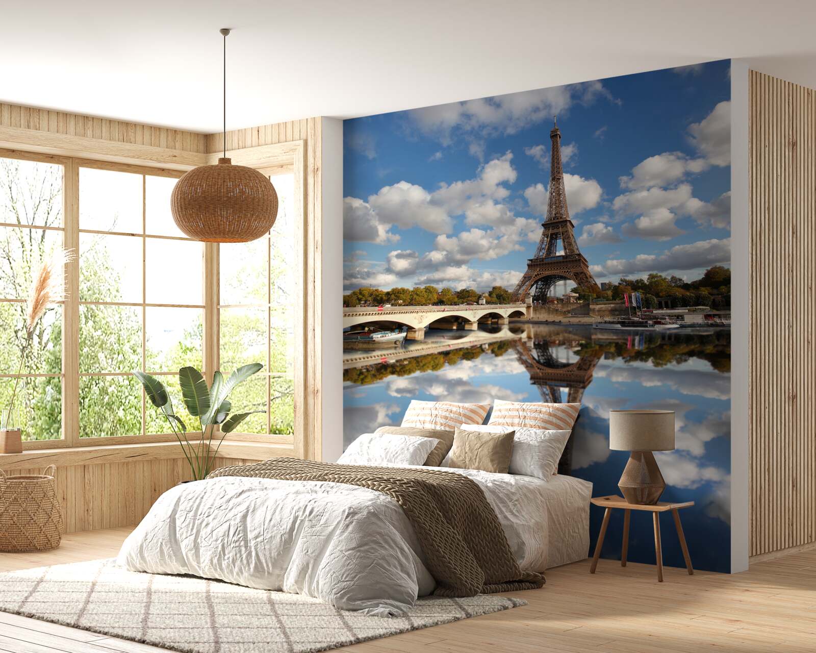 Fototapeta hneď Paríža v zrkadle