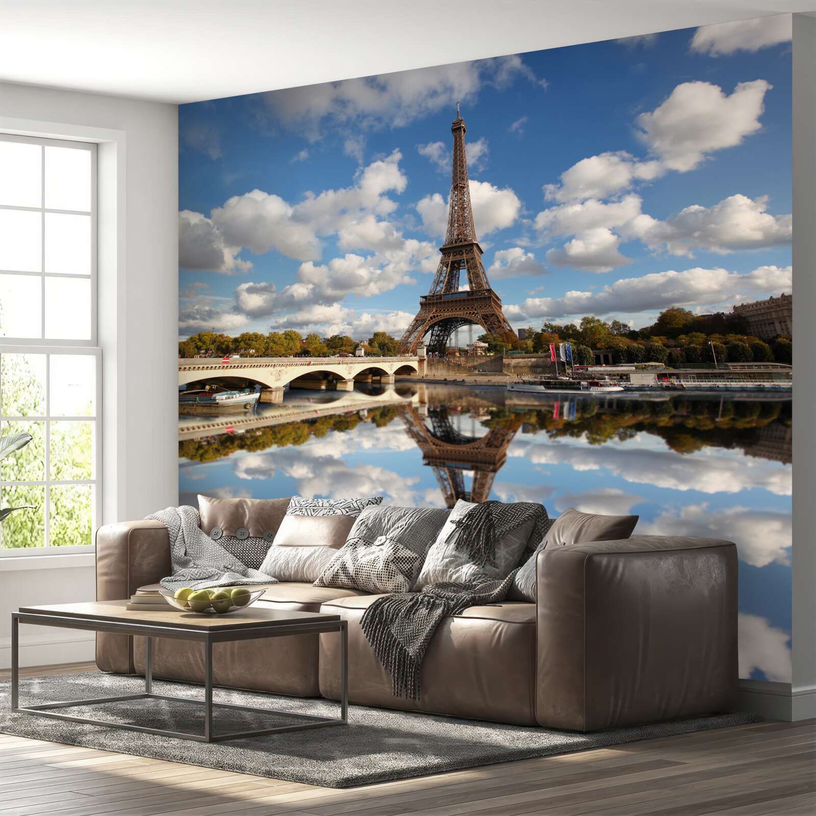 Fototapeta hneď Paríža v zrkadle