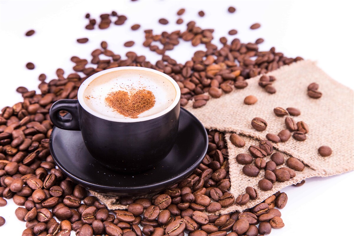 Fototapeta krásne pripravenú šálku kávy