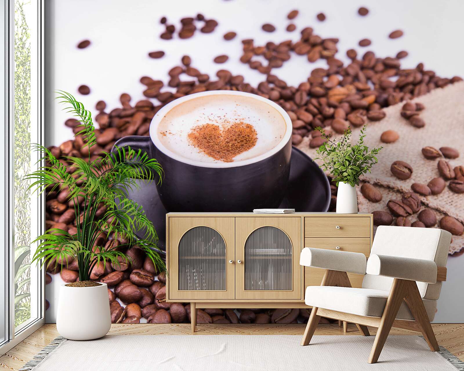 Fototapeta krásne pripravenú šálku kávy