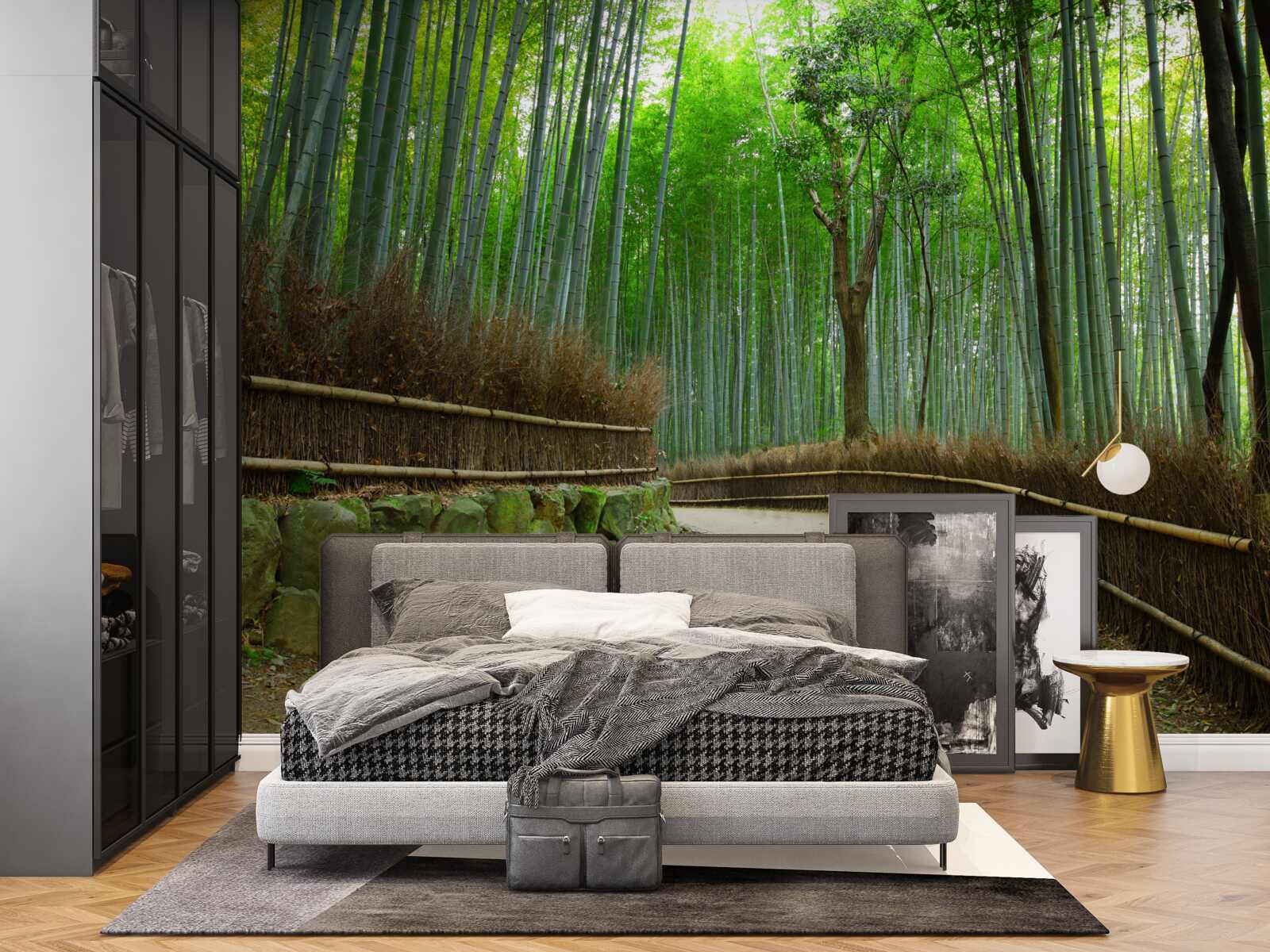 Fototapeta cesta v bambusovom háji