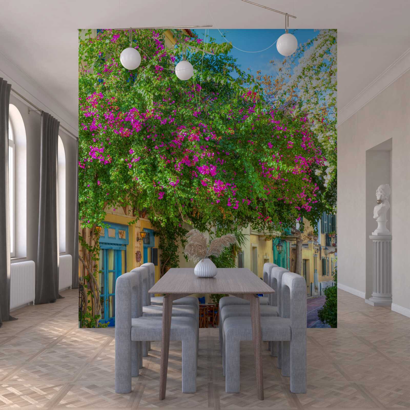 Fototapeta trepotať sa nad domami