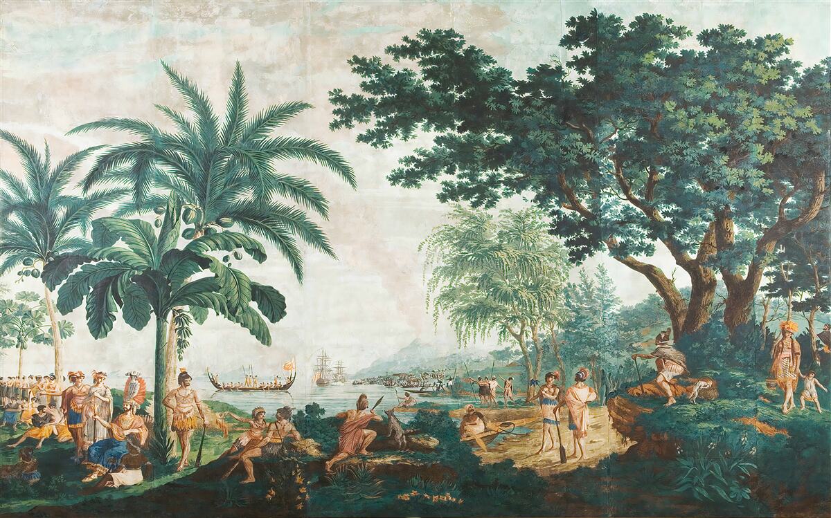 Fototapeta ľudia v džungli